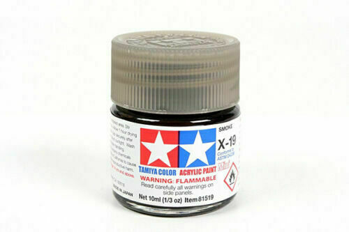 Tamiya Gloss Acrylic Paints X1 - X35 Model Paint 10ml Jars