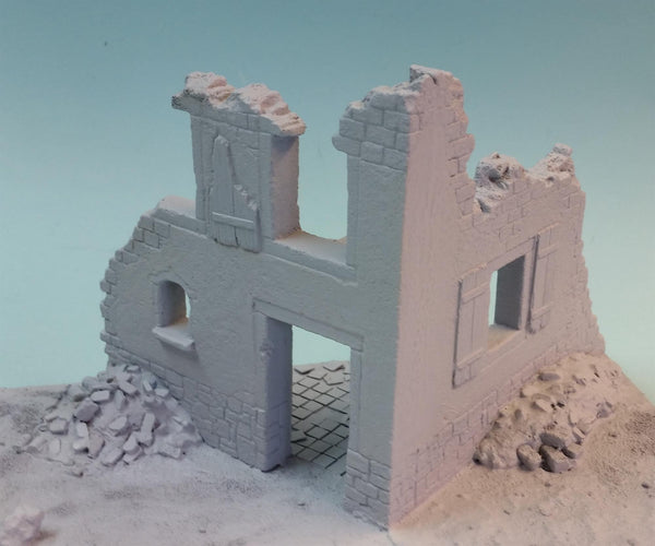 FoG Models 1/35 scale Tuscany farmhouse ruined building