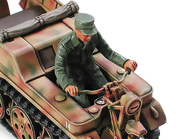 Tamiya 1/48 scale WW2 German Kettenkraftrad w/cart & Goliath