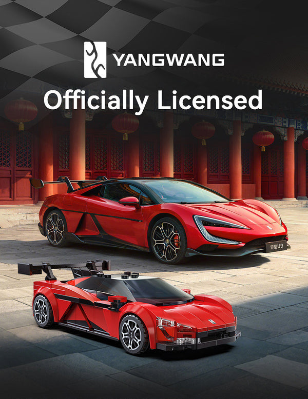 CADA 1:24 MINI CARS 1:24 BYD Yangwang U9 Electric Super Coupé - 291 pcs