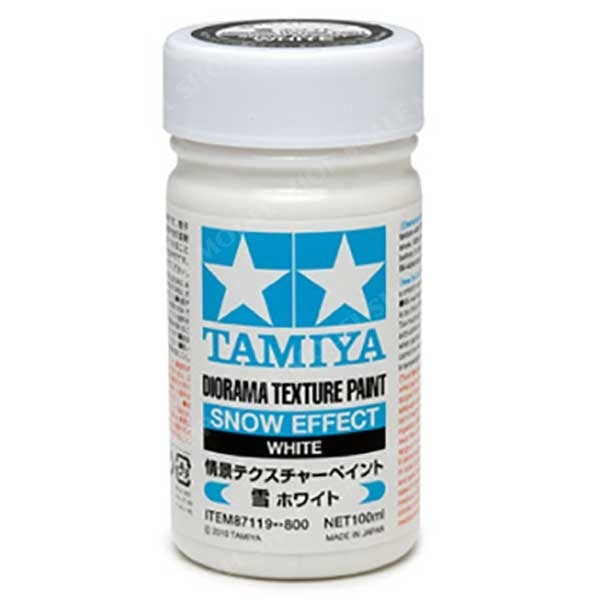 TAMIYA MINI ACRYLIC - TEXTURE PAINT - SNOW WHITE