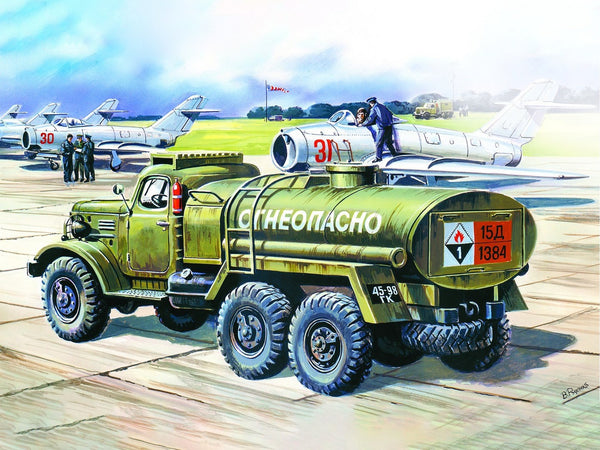 ICM 1/72 Russian ZiL-157, Fuel Truck