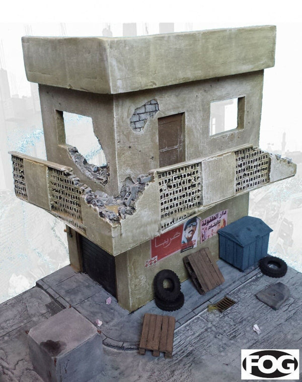 FoG Models 1/35 Scale Battle for Basra diorama kit building and base