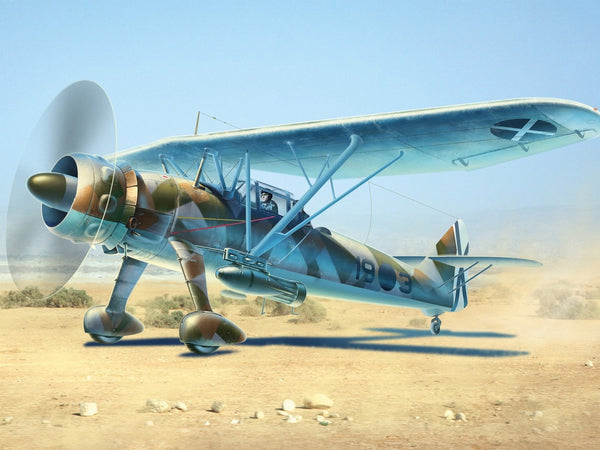 ICM 1/48 Hs 126A-1 with bomb rack, Condor Legion Reconnaissance Plane