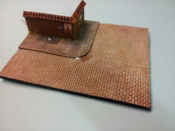 FoG Models 1/35 Scale Diorama Base No.6 (Wall not included) 250mm x 200mm