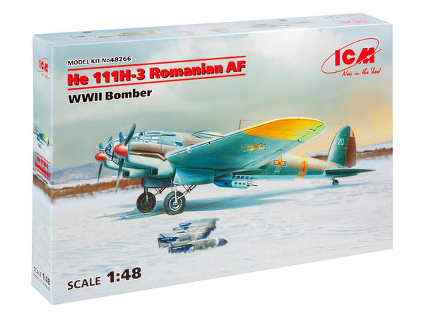 ICM 1/48 WW2 He 111H-3 Romanian AF, WWII Bomber