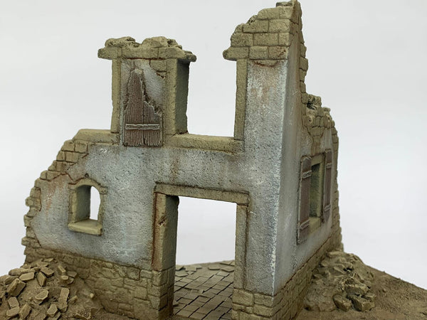 FoG Models 1/35 scale Tuscany farmhouse ruined building