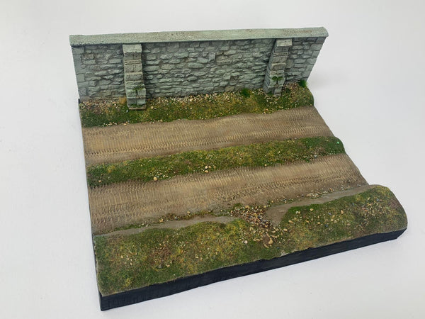 FoG Models 1/35 scale Country lane Diorama base #1 size 200mm x 240mm