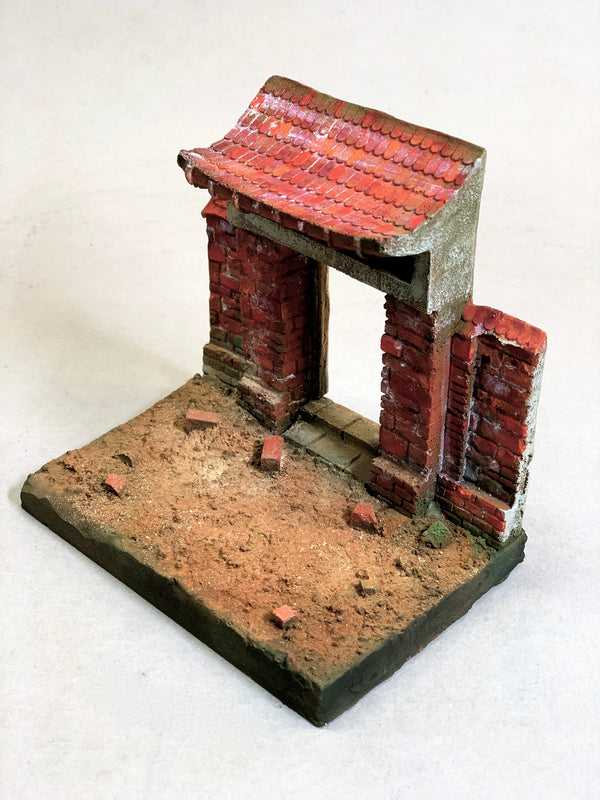 FoG Models 1/35 scale Oriental Gate Vietnam Burma diorama display base