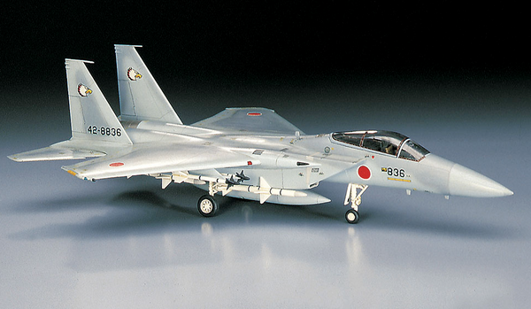 Hasegawa 1/72 Scale F-15J Eagle fighter plane model kit