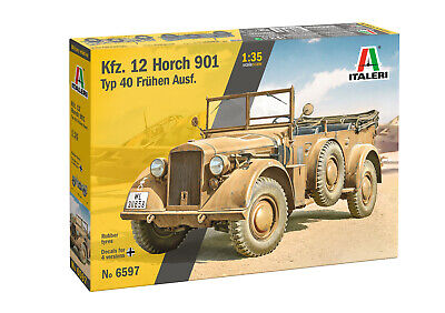 Italeri 1/35 WW2 German KFZ 12 HORCH 901 TYP 40 FRUHEN AUSF