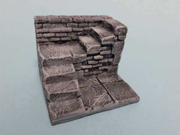 FoG models 1/35 scale flight of Stone Steps type #2 diorama accessory