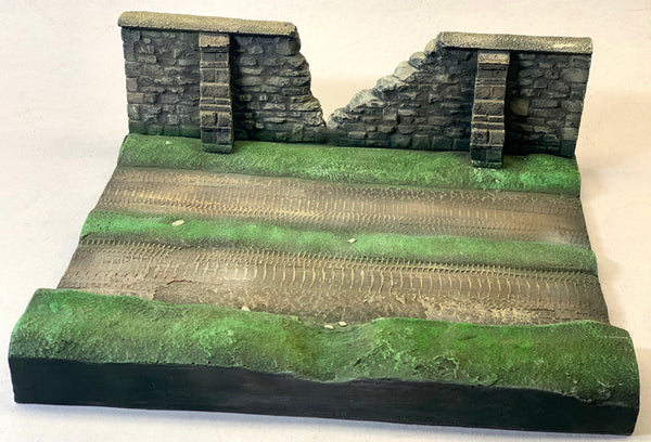 FoG Models 1/35 scale Country lane Diorama base. #2 size 200mm x 240mm