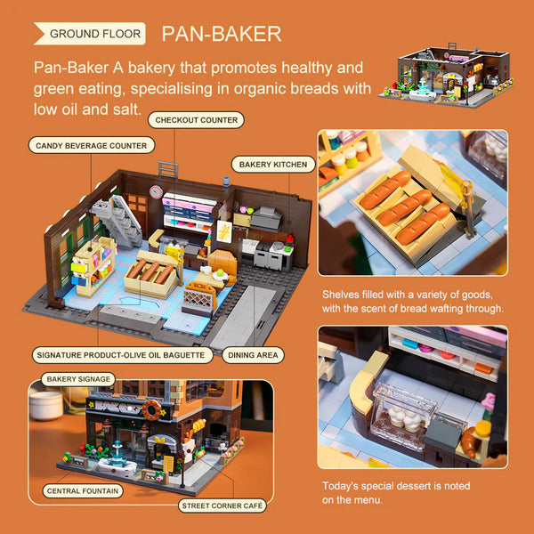 Pantasy ORIGINAL Bakery (4-Storey Building) - 2663 pcs