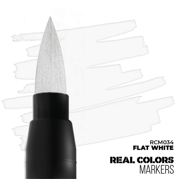 AK Interactive Real Colour Marker - FLAT WHITE