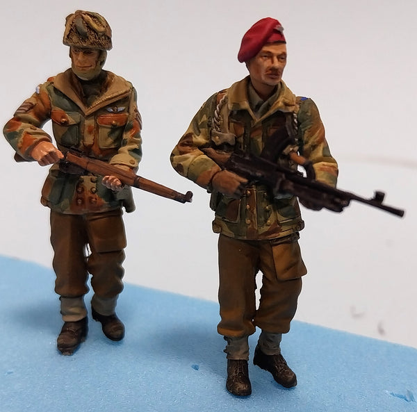 Homefront Miniatures 1/35 scale WW2 British Paras (2 Fig set)