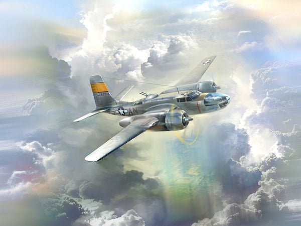 ICM 1/48 WW2 US A-26c-15 Invader, WWII American Bomber