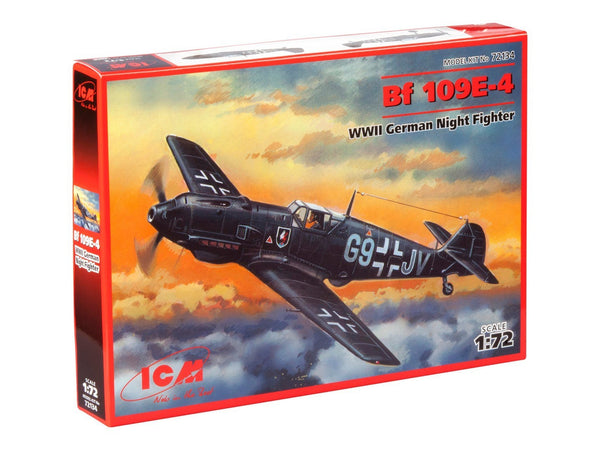 ICM 1/72 Messerschmitt Bf 109E-4, WWII German Night Fighter