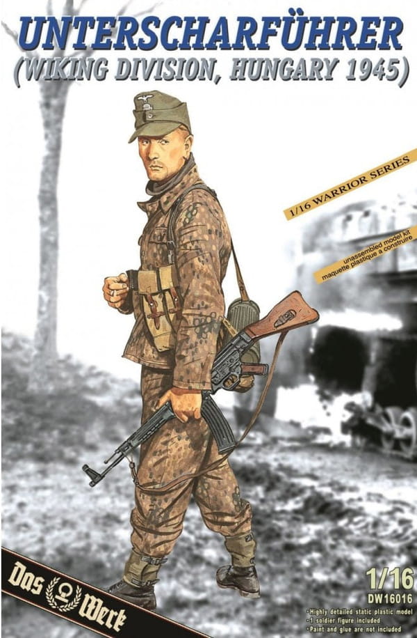Das Werk 1/16 WW2 German Unterscharführer Divison Wiking Hungary '45