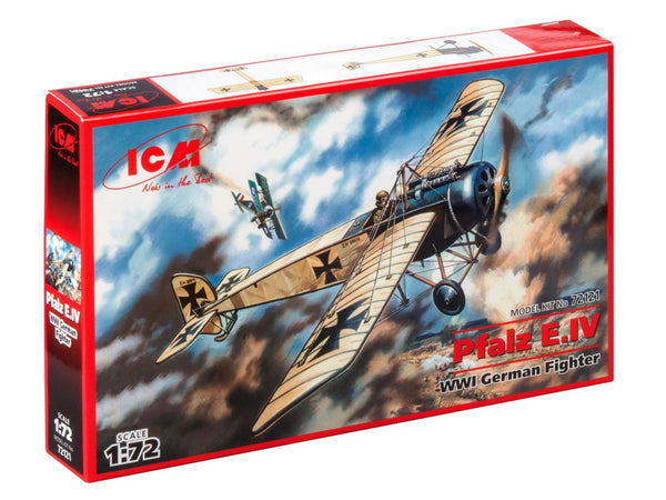 ICM 1/72 Pfalz E.IV, WWI German Fighter