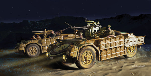 Italeri 1/35 WW2 Italian AS.42 SAHARIANA tank model kit