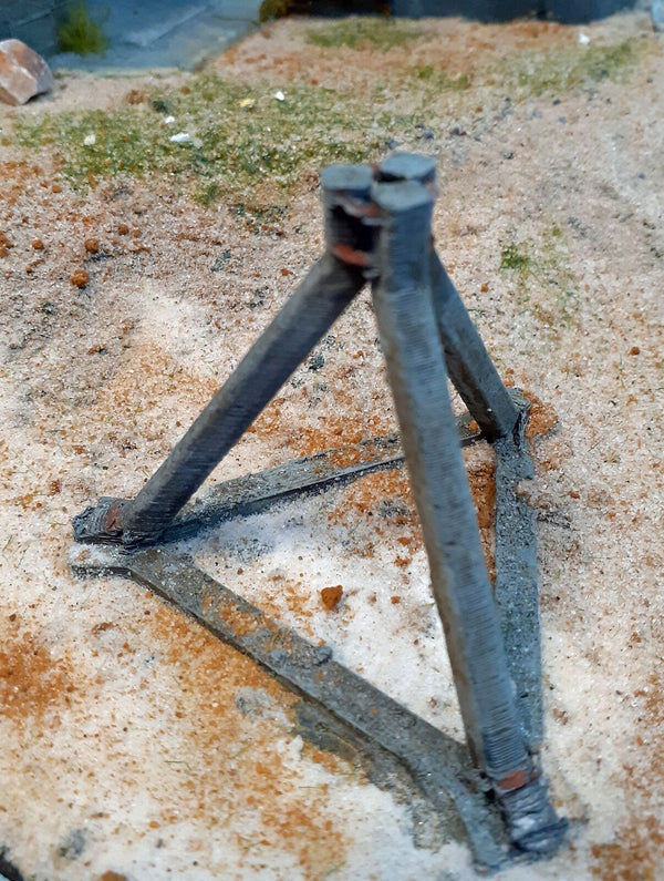 FoG Models 1/35 Scale 3D printed WW2 German Betontetraeder Beach obstacle