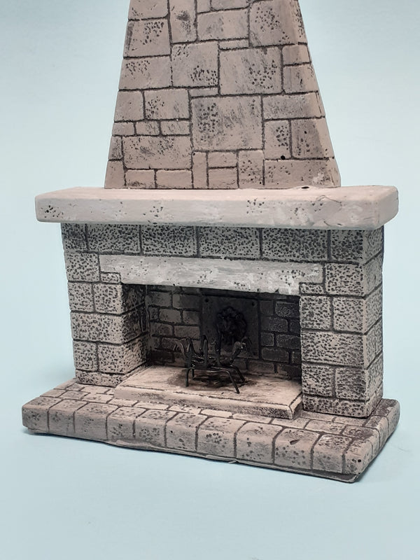 FoG Models 1/35 scale Grand Fireplace and hearth diorama kit