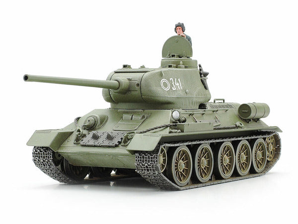 Tamiya 1/48 scale WW2 Soviet Russian T-34-85 MEDIUM TANK model kit