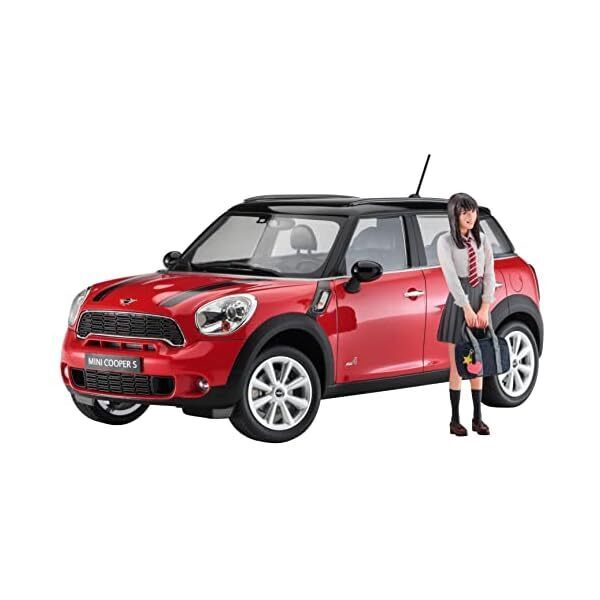 Hasegawa 1:24 Mini Cooper S Countryman All4 W/School Girl’S Figure