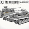 TAKOM 1/35 scale WW2 German TIGER I MID-PROD. w/ZIMMERIT Sd.Kfz 181