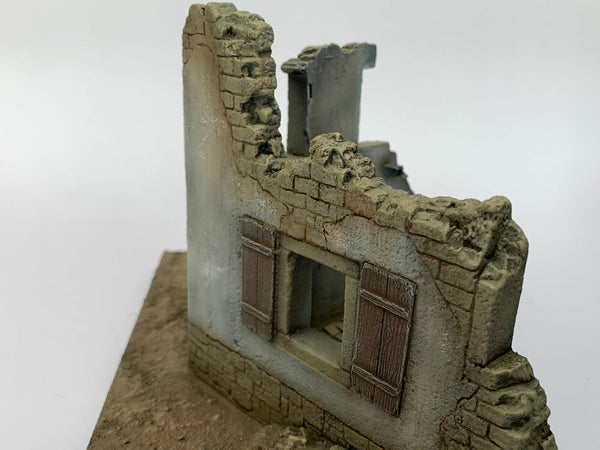 FoG Models 1/35 scale Tuscany farmhouse ruined building
