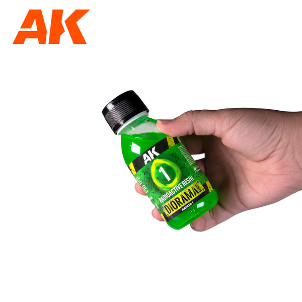 AK Interactive RADIOACTIVE WATER (2 COMPONENT RESIN)