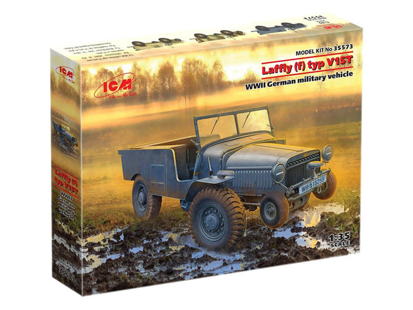 ICM 1/35 Laffly (f) Typ V15T, WWII German Military Vehicle