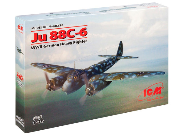 ICM 1/48 WW2 Ju 88c-6, WWII German Heavy Fighter