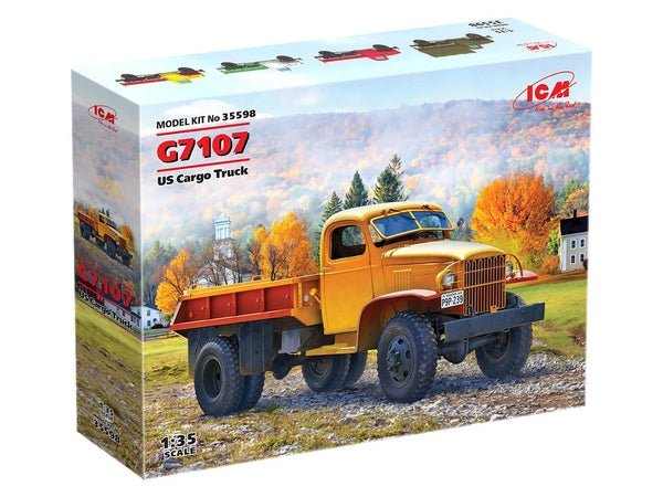 ICM 1/35 scale lorry G7107, U.S. Cargo Truck