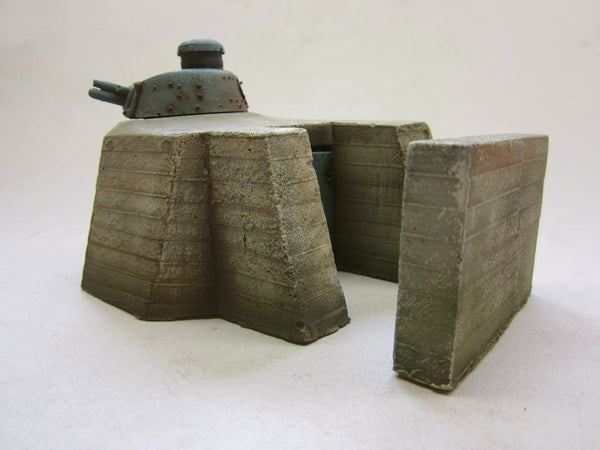 FoG Models 1/35 Scale WW2 German Tobrouk bunker with Tank turret