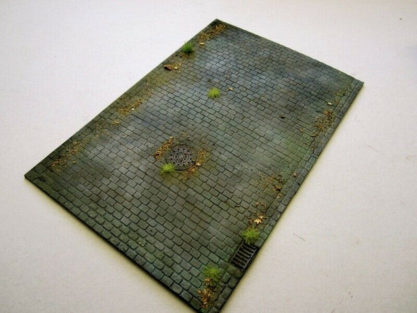 FoG Models 1/35 scale Diorama Base No.14 Drain and Manhole 260mm x 175mm
