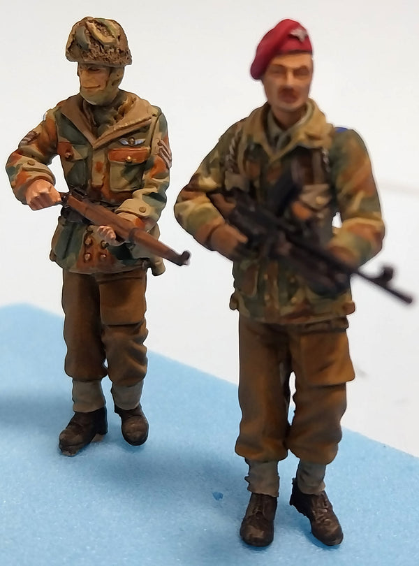 Homefront Miniatures 1/35 scale WW2 British Paras (2 Fig set)