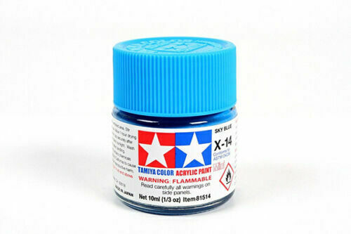 Tamiya Gloss Acrylic Paints X1 - X35 Model Paint 10ml Jars