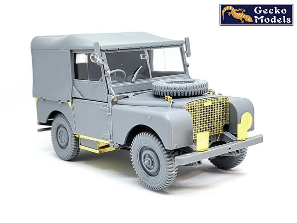 Gecko 1/35 British FV18001 Mk. 1 80in 4x4 Utility Vehicle w-Canvas Roof Top