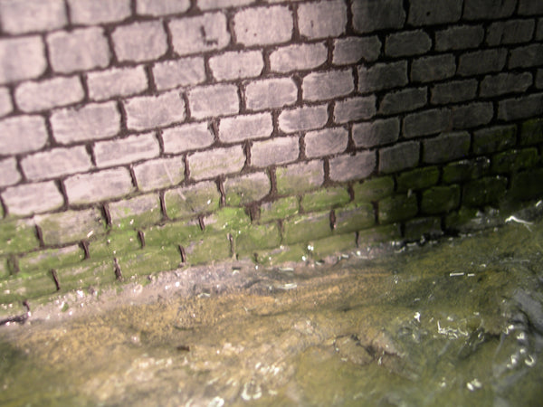 FoG Models 1/35 Scale Wharf Section - 3 harbour or quay side walls