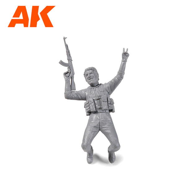AK Interactive 1/35 scale Technical Riders Freedom fighter Insurgent crew