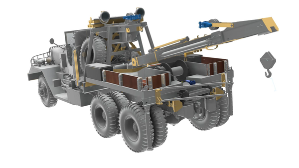 Thunder Model 1/35 WW2 US Heavy Wrecker Ward LaFrance Model 1000, Series 5