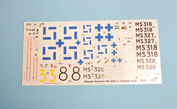 Dora Wings 1/48 Scale DORDW48057 Morane-Saulnier MS.406C.1