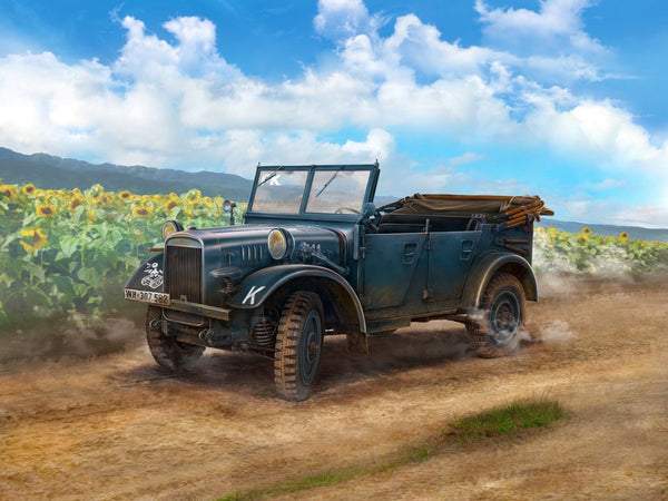 ICM 1/35 WW2 le.gl.Pkw Kfz.1, WWII German Light Personnel Car