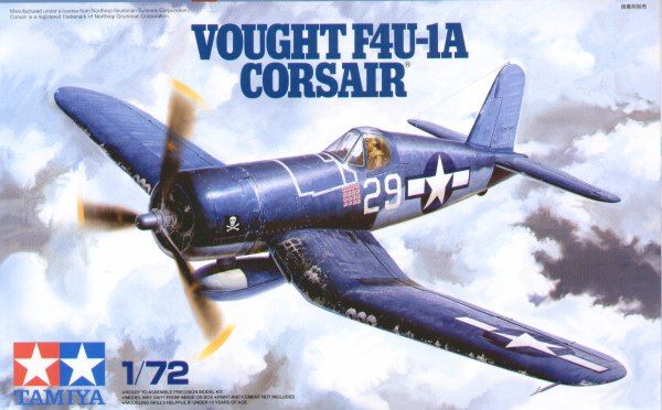 TAMIYA 1/72 AIRCRAFT WW2 US VOUGHT F4U-1A CORSAIR