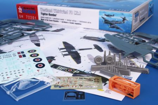 Special Hobby 1/72 Scale WW2 RAF Westland Whirlwind FB Mk.I Fighter-Bomber 1/72