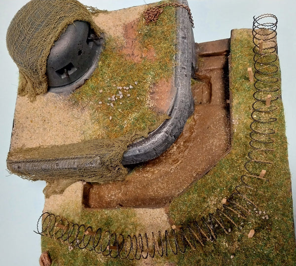 FoG Models 1/35 Scale WW2 German Heavy Machine gun bunker MG