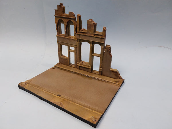 FoG Models 1/35 scale Diorama Base and buildings model kit #8 base 275mm x 215mm