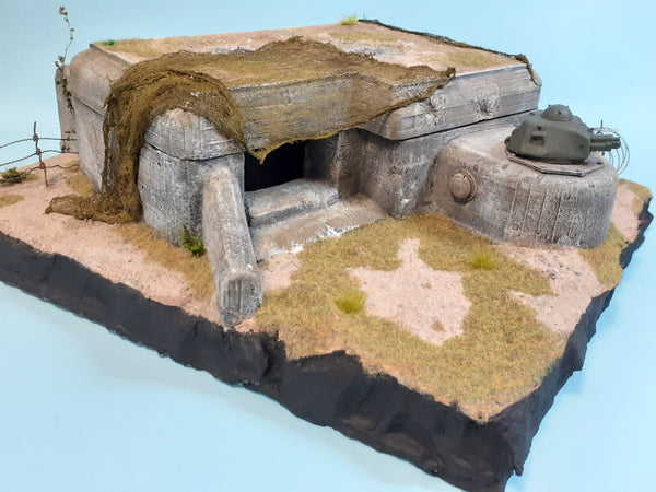 FoG Models 1/35 scale Large WW2 German Normandy Bunker Atlantic wall series #7
